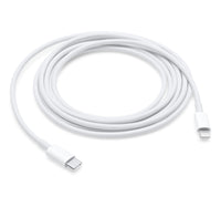 Apple USB-C to Lightning Cable, 2m, White, MW2K3BA Lulu Hypermarket