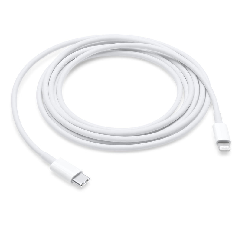 Apple USB-C to Lightning Cable, 2m, White, MW2K3BA Lulu Hypermarket
