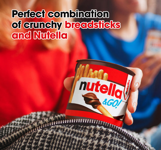 Nutella & GO Chocolate Hazelnut Spread with Breadsticks 52 g