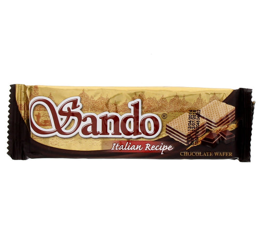 Sando Italian Reipe Chocolate Wafer 32g x 24 Pieces