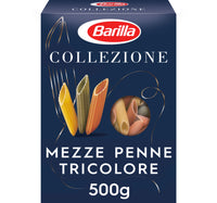 Barilla Mezze Penne Tricolore 500 g Lulu Hypermarket