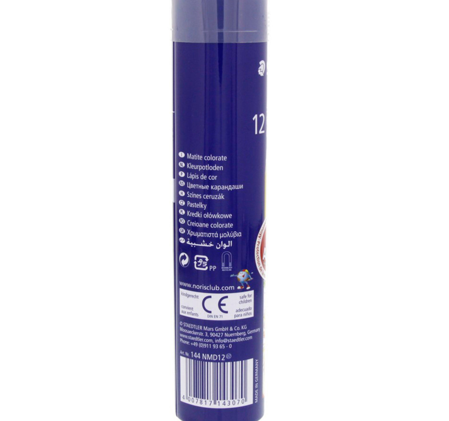 Staedtler Noris Club Color Pencil ST-144NCMT12 12 Piece