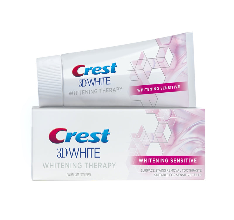 Crest 3D White Toothpaste Whitening Sensitive 75 ml