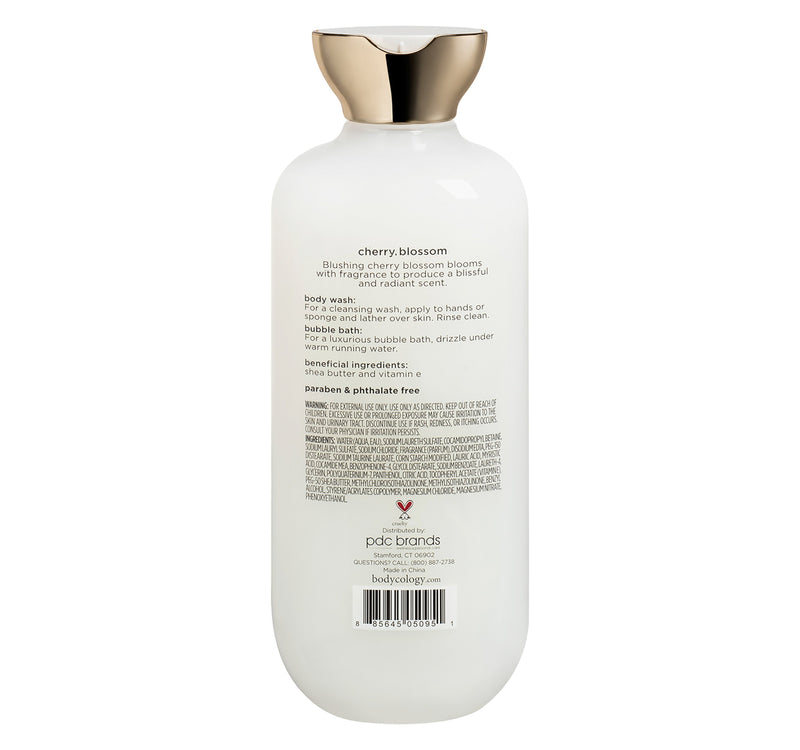 Bodycology Cherry Blossom Moisturizing Body Wash 473 ml