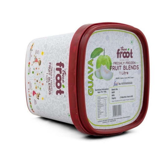 True Froot Freshly Frozen Guava Fruit Blend 1 Litre Lulu Hypermarket