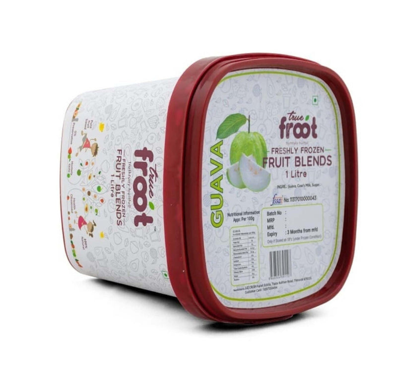 True Froot Freshly Frozen Guava Fruit Blend 1 Litre Lulu Hypermarket