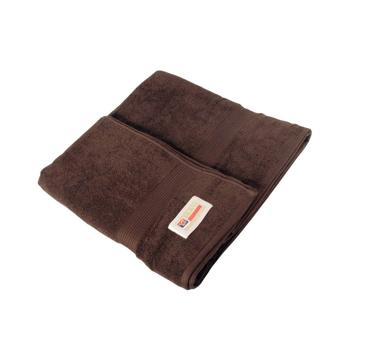 Bravo Bath Towel, 90 x 150 cm, Brown