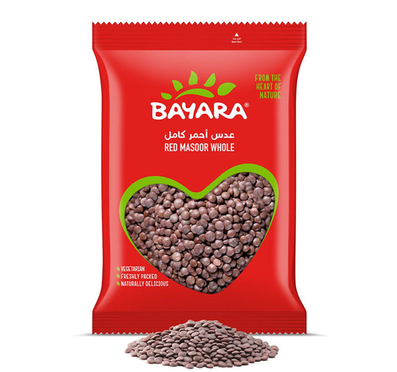 Bayara Red Masoor Whole 400 g