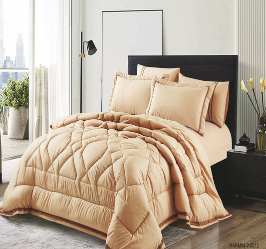 Elite Home Comforter Set 6pcs 230 x 250cm Narmin