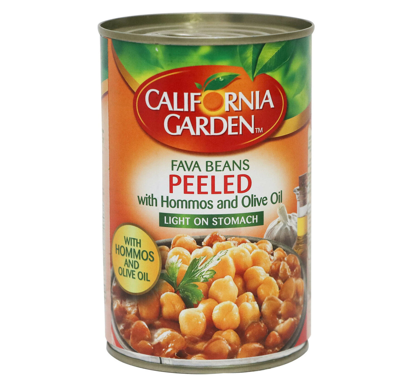 California Garden Beans Peeled with Hommos and Olive Oil 450 g Lulu Hypermarket