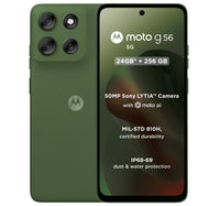 Motorola G56 5G Smartphone, 12 GB RAM, 256 GB Storage, Dill Green Lulu Hypermarket