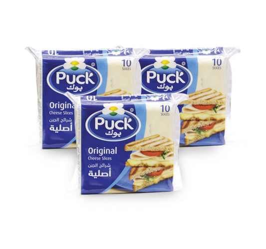 Puck Slice Cheese Regular 3x200 g Lulu Hypermarket