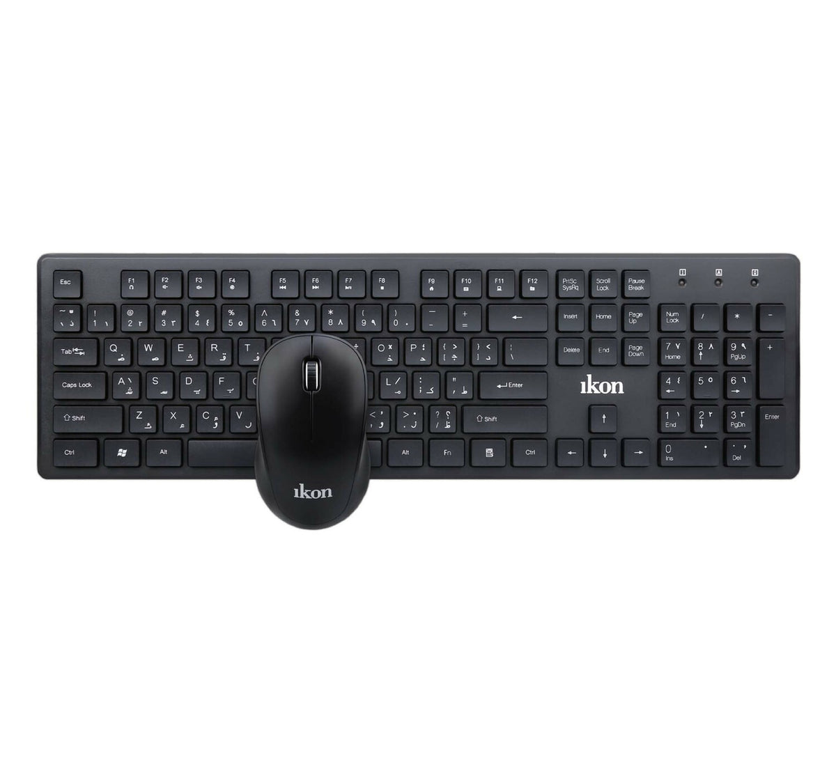 Ikon Wireless Keyboard+Mouse-WL IK-KM-206