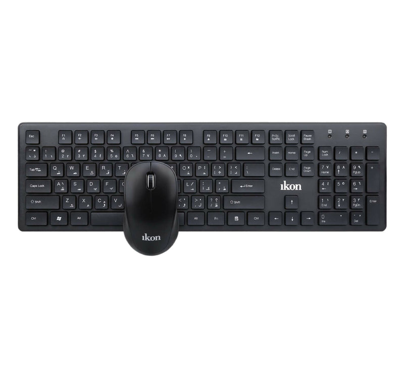 Ikon Wireless Keyboard+Mouse-WL IK-KM-206