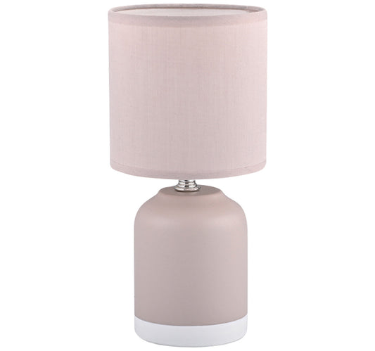 Maple Leaf Ceramic Table Lamp White