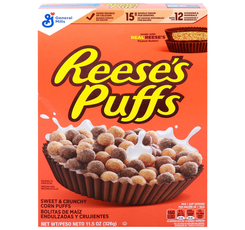 General Mills Reese's Puffs Peanut Butter 326 g