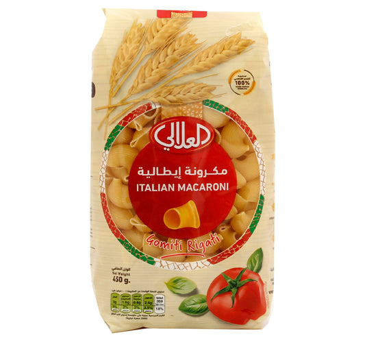 Al Alali Gomiti Rigati Italian Macaroni 450 g Lulu Hypermarket