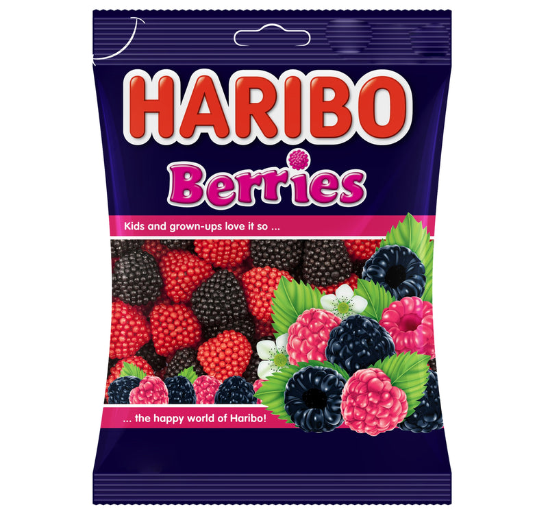 Haribo Berries Gummy Candy 80 g Lulu Hypermarket
