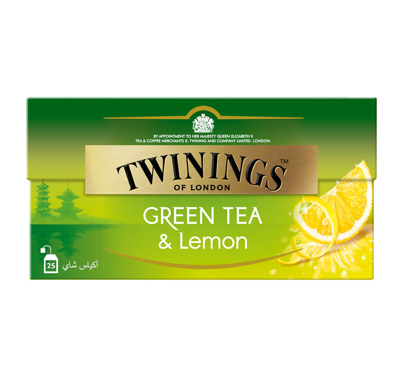 Twinings Green Tea & Lemon 25 Teabags