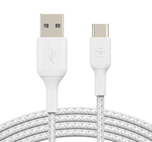 Belkin CAB002BT2MWH USB cable 2 m USB A-USB C White
