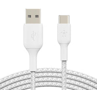 كابل Belkin CAB002BT2MWH USB بطول 2 متر USB A-USB C أبيض