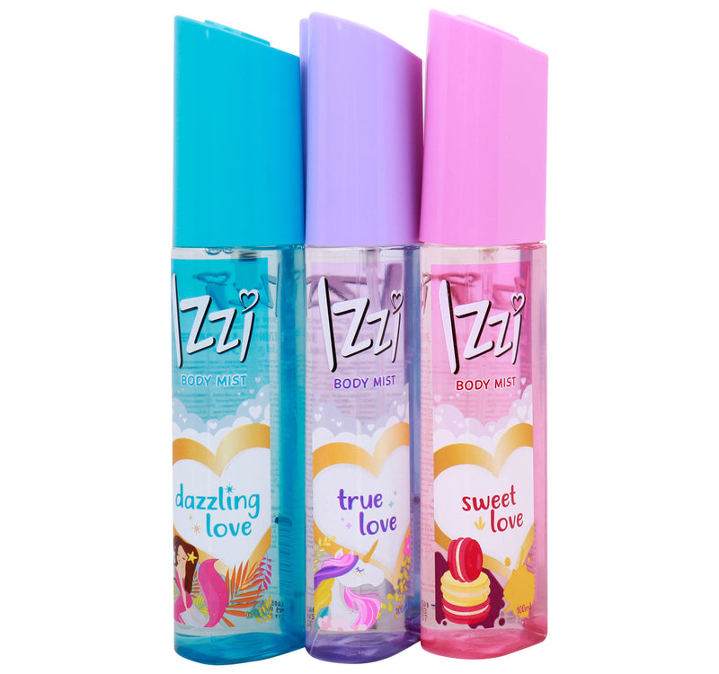 Izzi Body Mist 2 + 1 Pack 100 ml