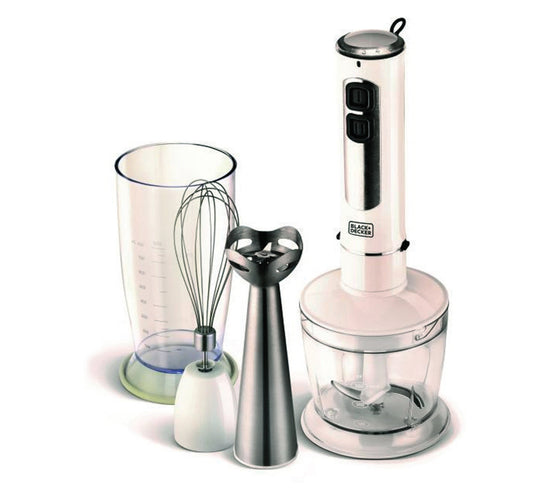 Black+Decker Hand Blender, SB4000, 400 W, Chopper & Whisk