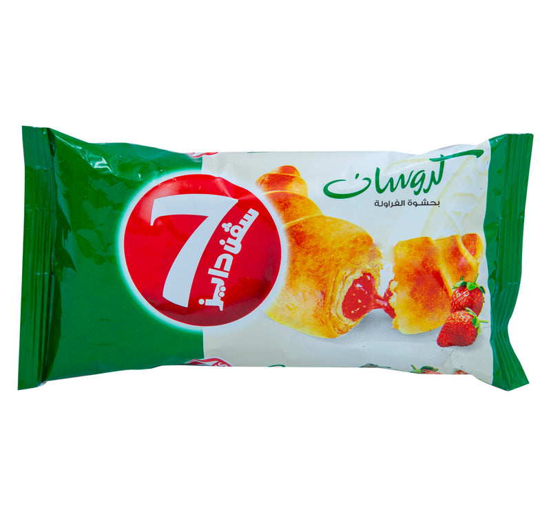 7 Days Croissant With Strawberry 55 g