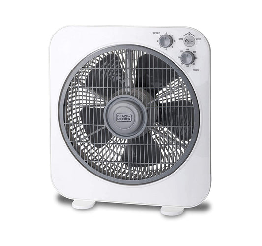 Black+Decker Box Desk Fan FB1220 12"