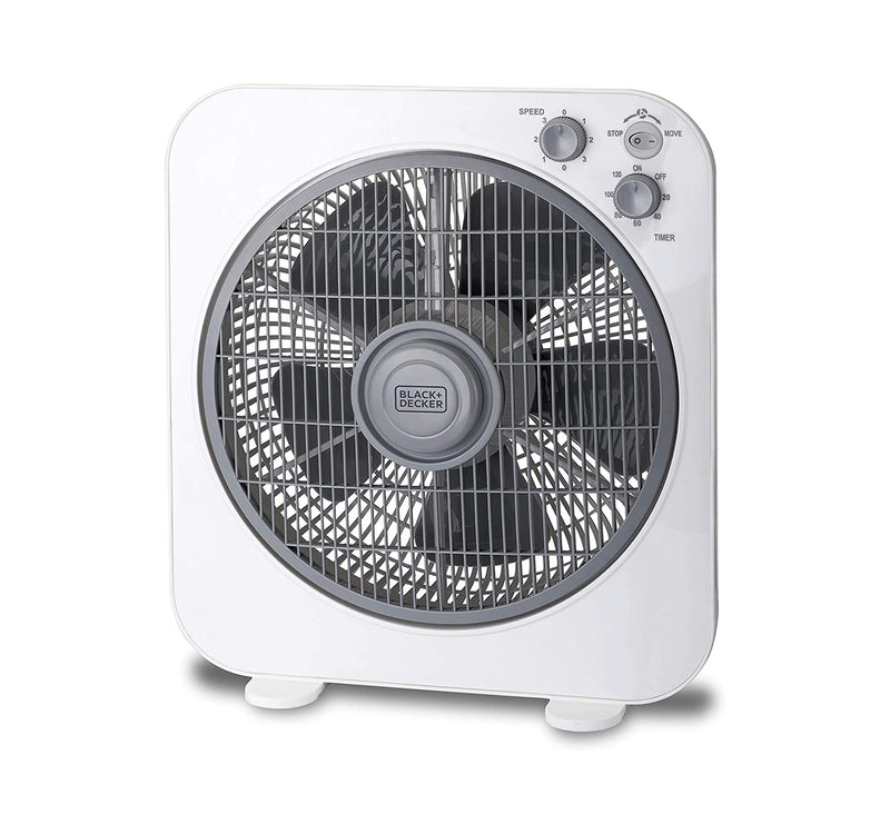 Black+Decker Box Desk Fan FB1220 12"