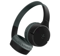 Belkin Kids Wireless On-Ear Headphones AUD002BT Black