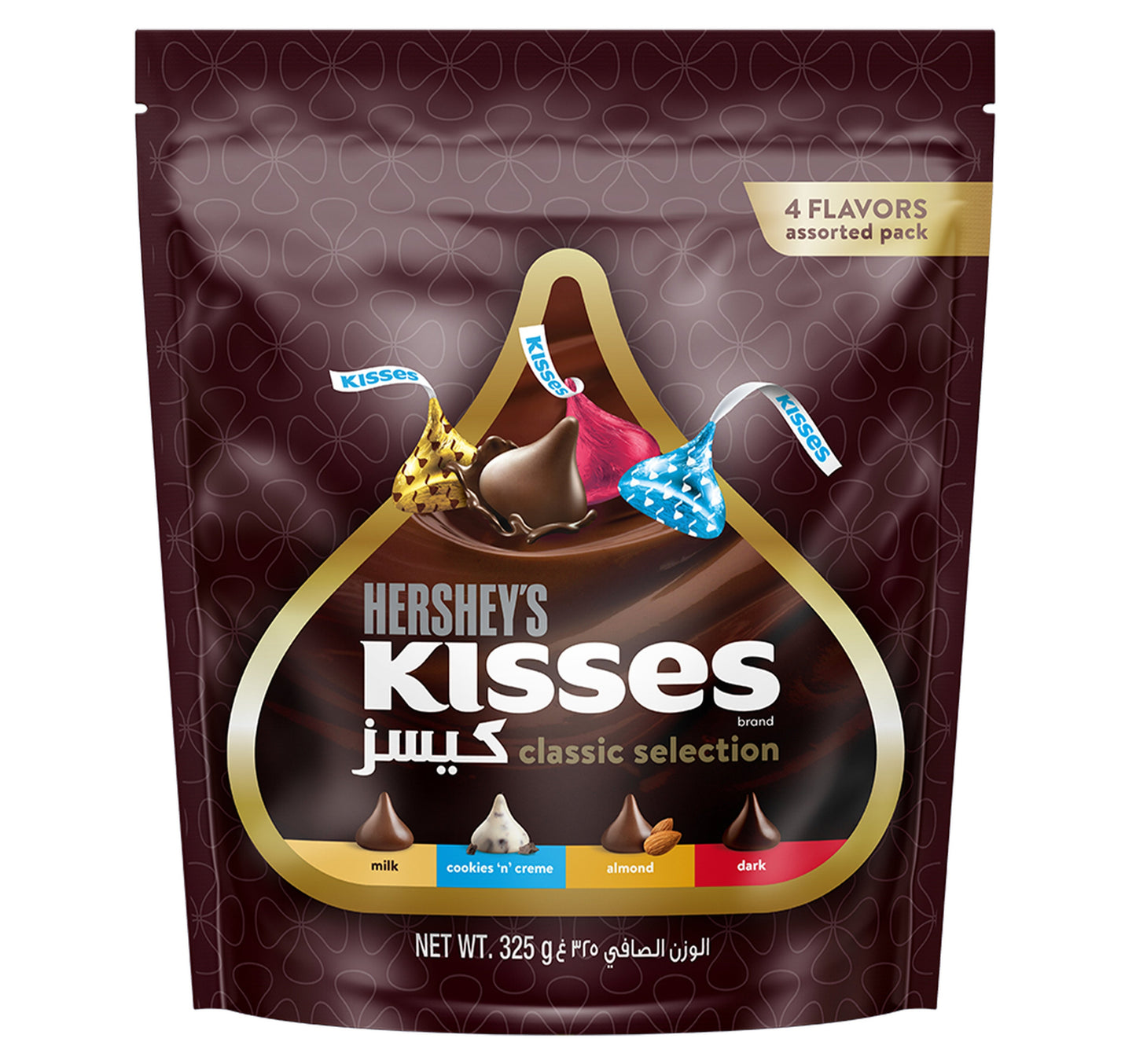Hershey's Kisses Classic Selection 4 Flavours 325 g