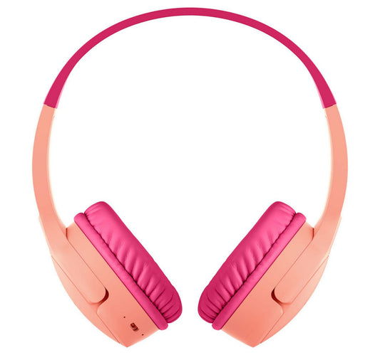 Belkin Kids Wireless On-Ear Headphones AUD002BT Pink