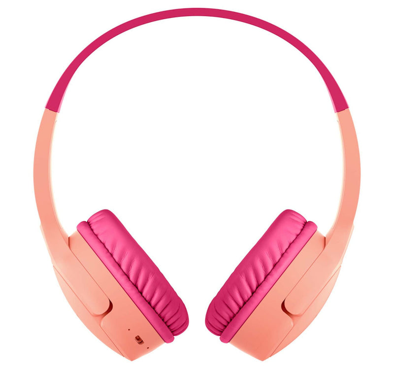 Belkin Kids Wireless On-Ear Headphones AUD002BT Pink