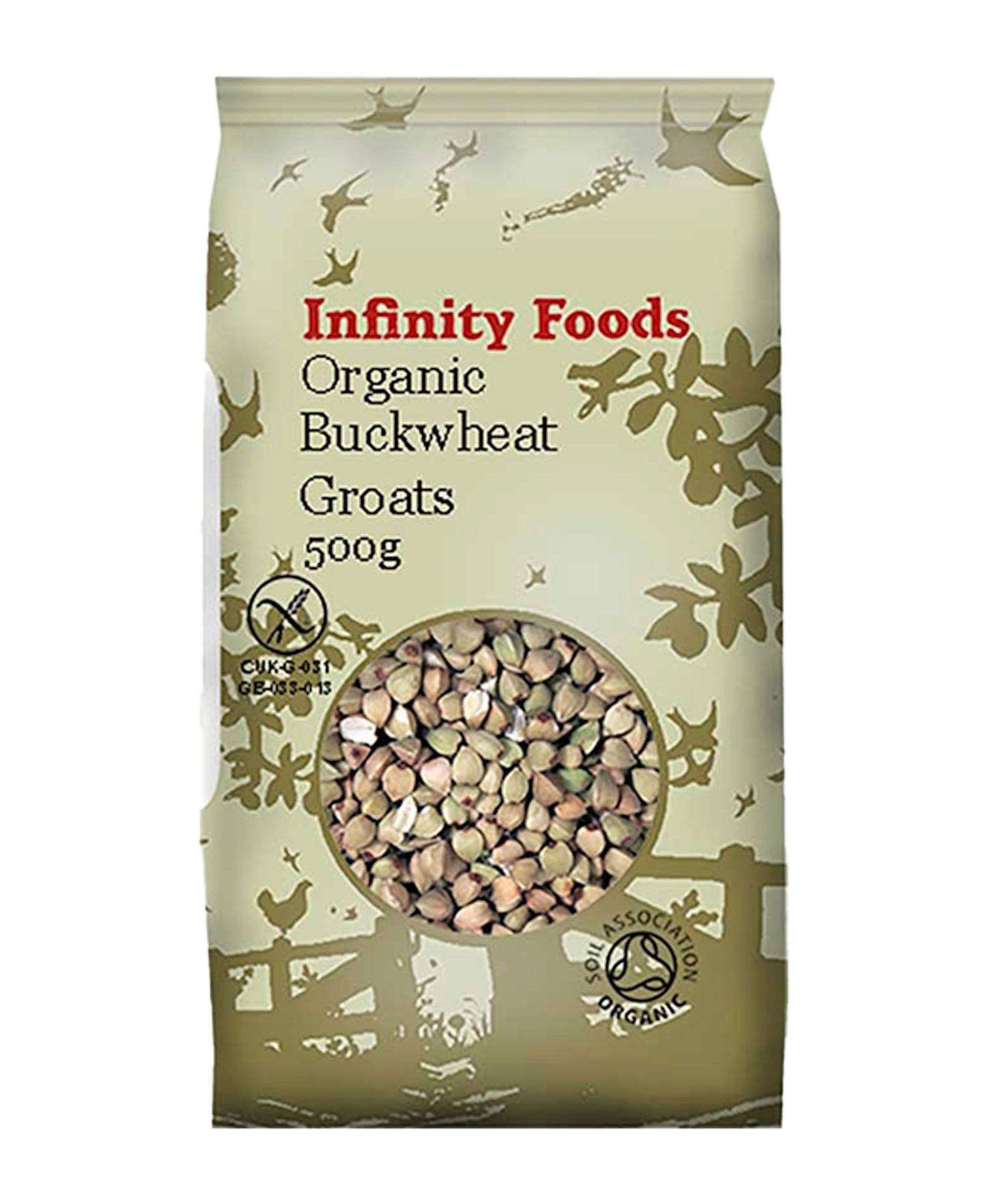 Infinity Foods Organic Buckwheat Groats 500 g