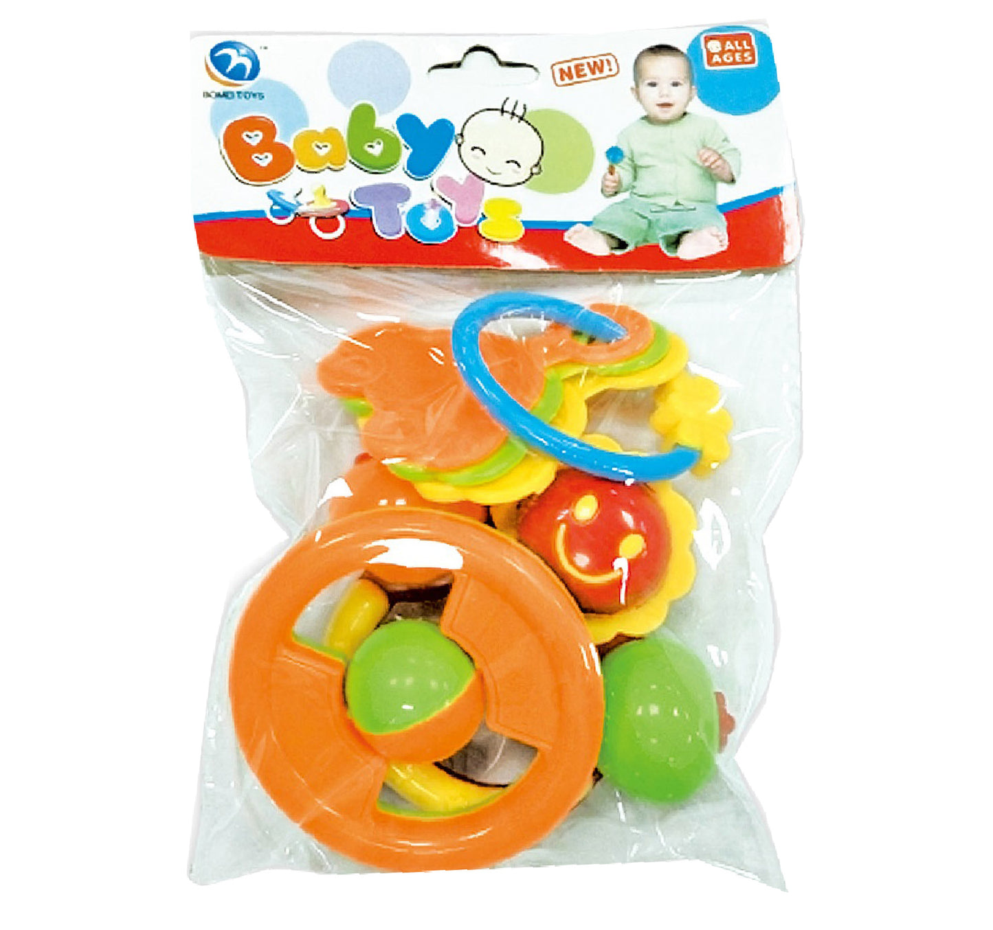 First Step Baby Rattle Set, 3 pcs, BM8003-2A25