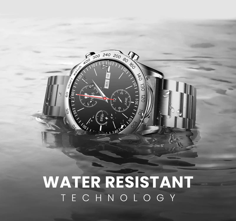 HiFuture FutureGo PRO Smartwatch, Stainless Steel/Silver Sultan Center