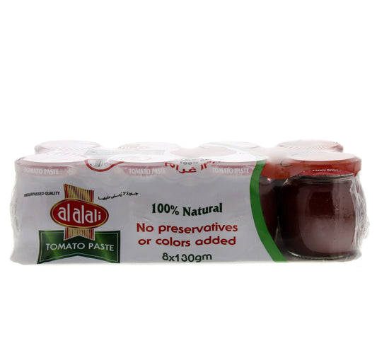 Al Alali Natural Tomato Paste 8 x 130 g