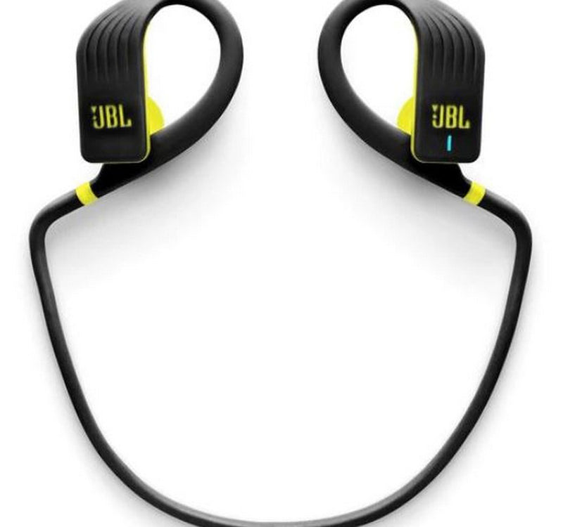 سماعات الأذن اللاسلكية JBL Endurance Jump باللون الأسود الليموني