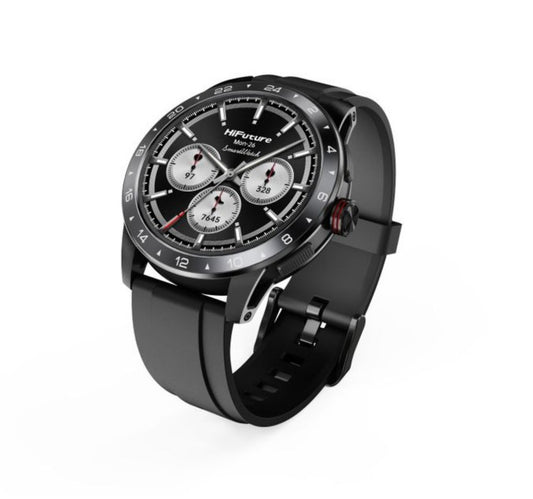 HiFuture Flex 2 Smartwatch, 1.39 inches Display, Black