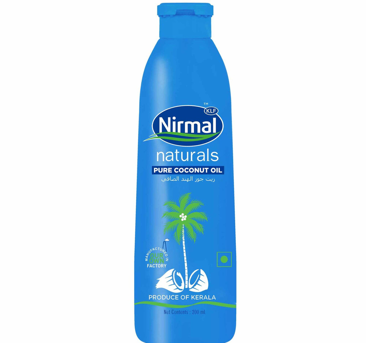 KLF Nirmal Naturals Pure Coconut Oil 200 ml Lulu Hypermarket