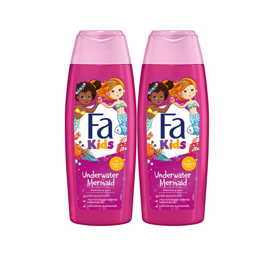 Fa Kids Underwater Mermaid Shower Gel & Shampoo 2 x 250 ml