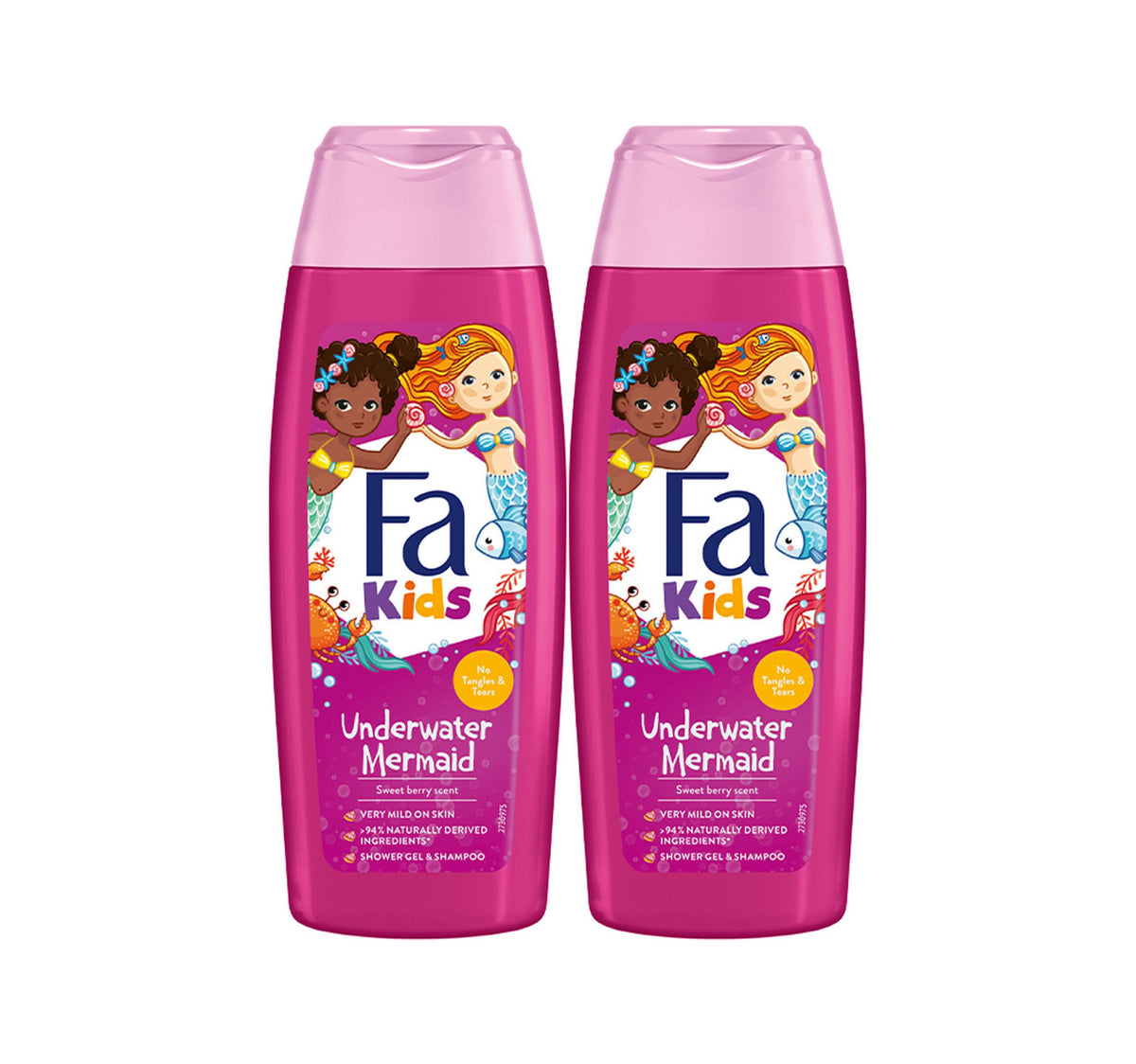 Fa Kids Underwater Mermaid Shower Gel & Shampoo 2 x 250 ml