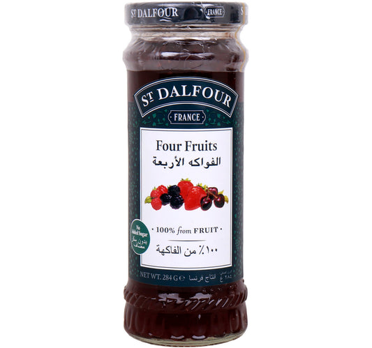 St Dalfour Four Fruits Jam 284 g
