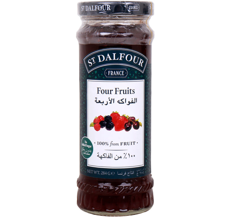 St Dalfour Four Fruits Jam 284 g