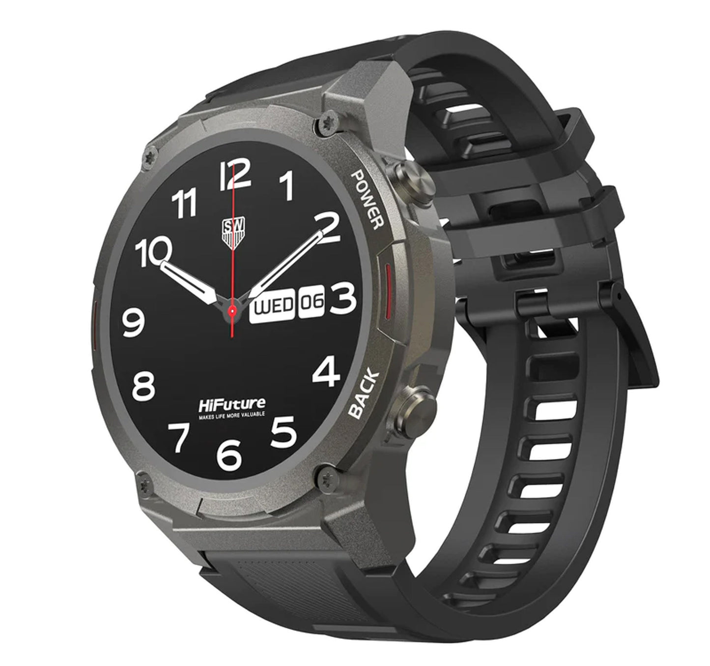 HiFuture FutureGo Mix 2 Smartwatch, Black Sultan Center