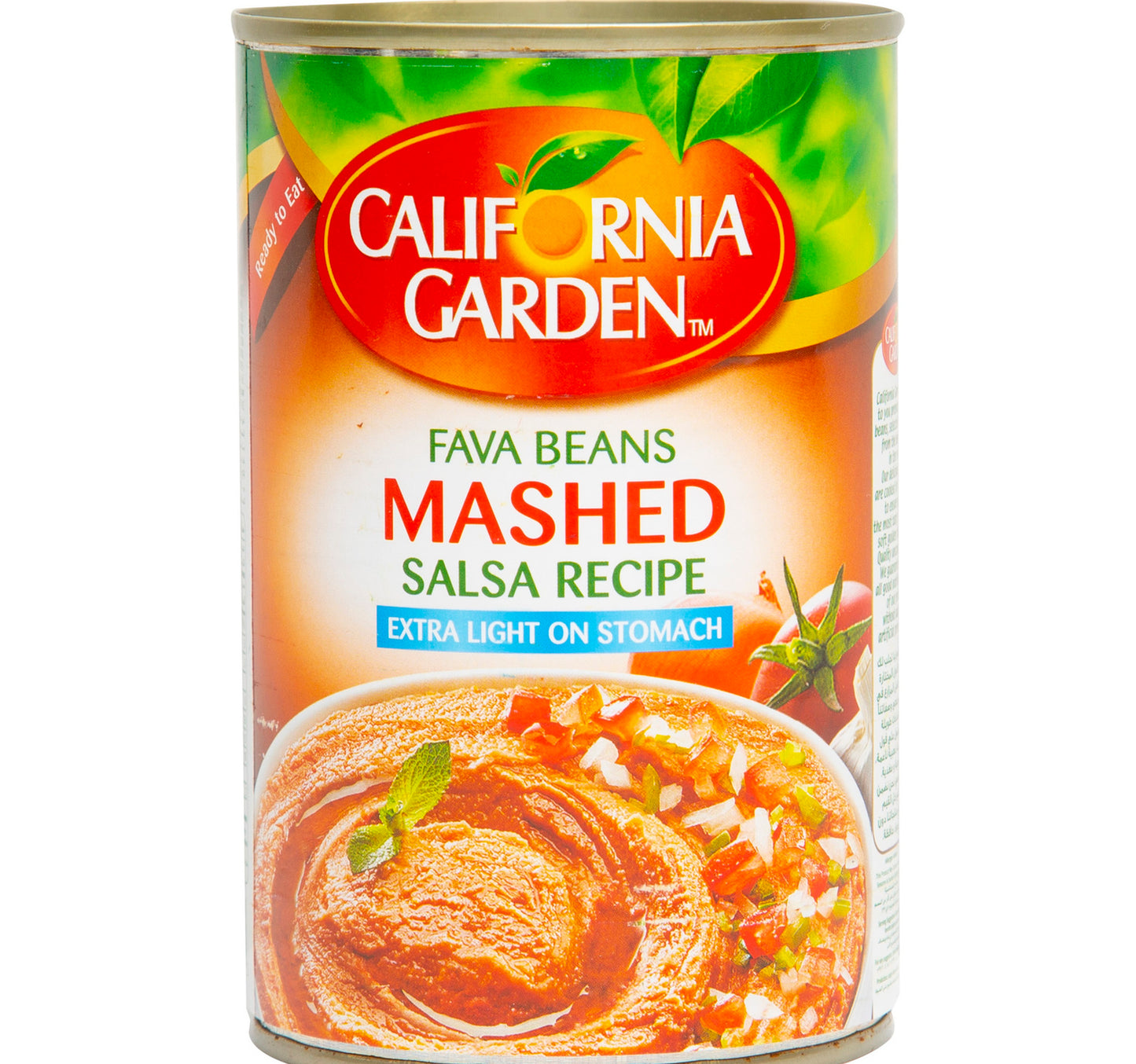 California Garden Fava Beans Mashed Salsa Recipe 450 g