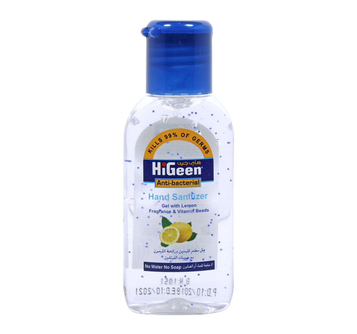Hi-Geen Anti Bacterial Hand Sanitizer Gel Lemon 50 ml