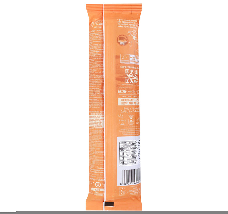 Pasta Toscana Bio Integrale Whole Wheat Organic Spaghetti Pasta 500 g