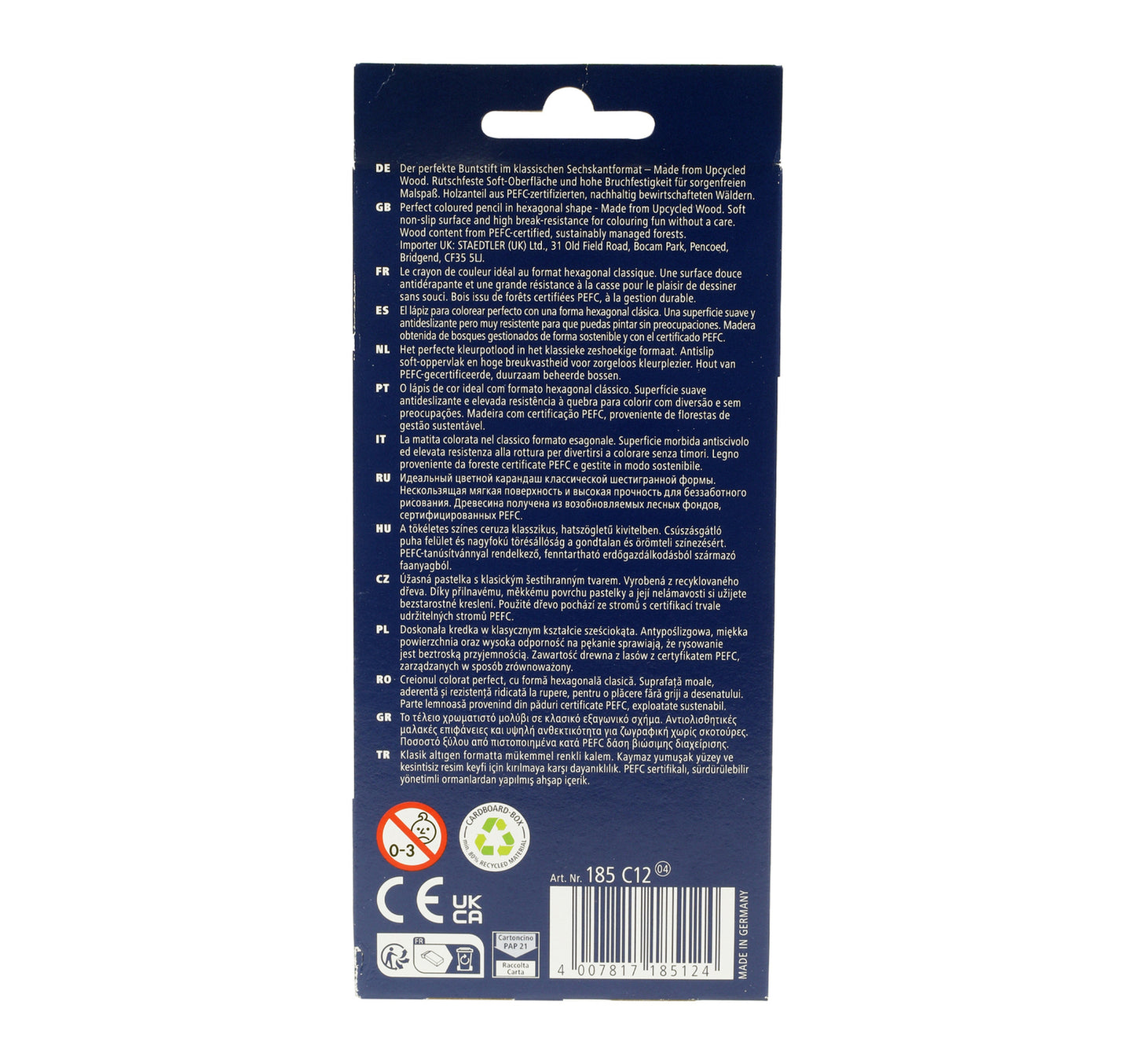 Staedtler Noris Colour Pencil 12pcs ST185